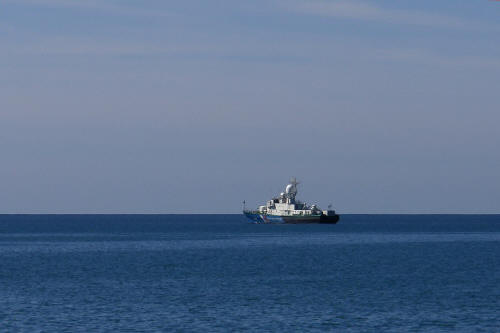 фотография 185 пограничный корабль сторожевик военный корабль в море